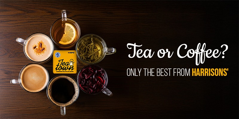 tea and coffee from Harrisons'