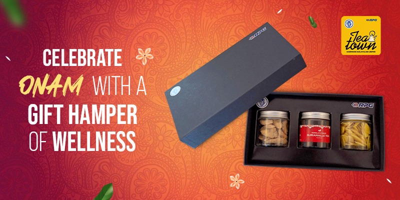 tea gift hamper for onam