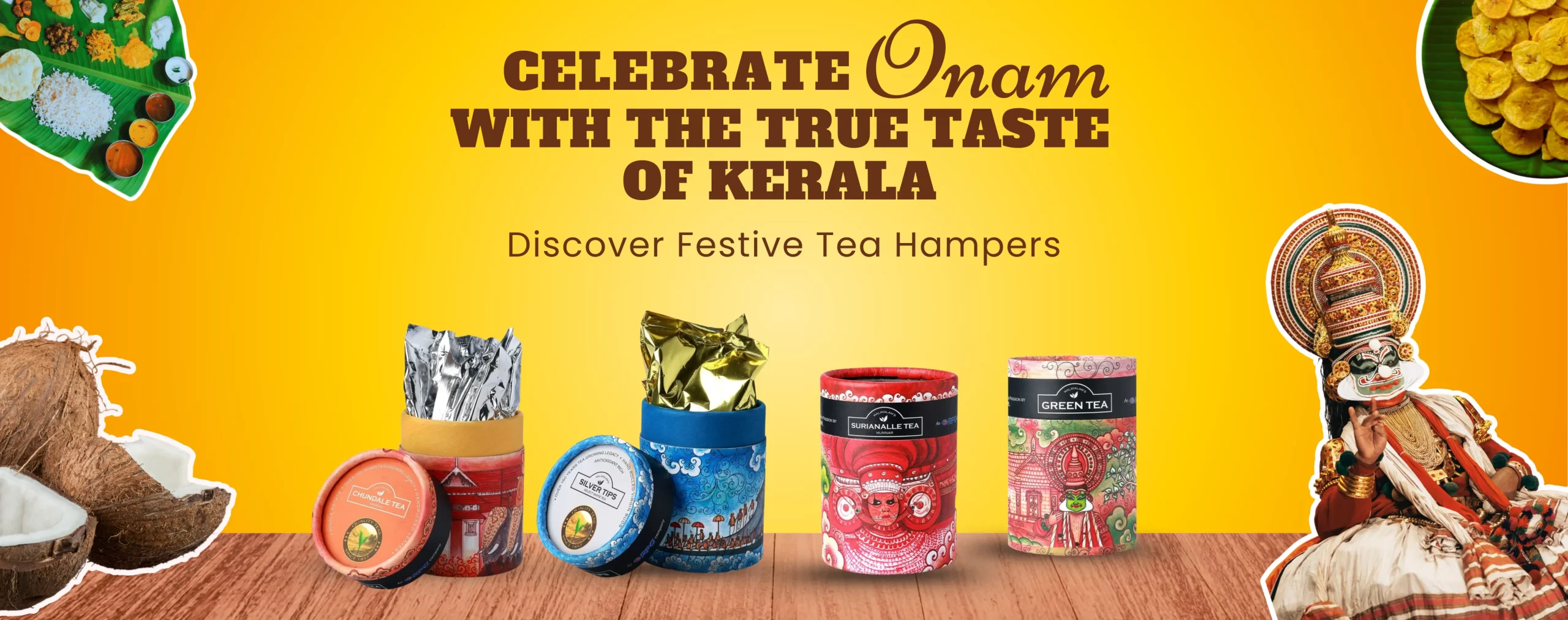 Buy tea gifts for Onam online